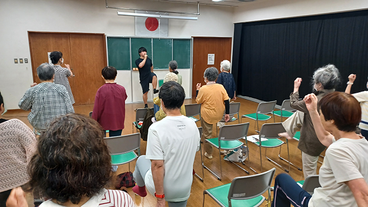 歩き方講座の様子