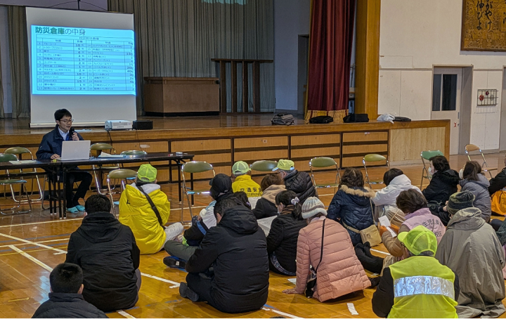 防災講座の様子