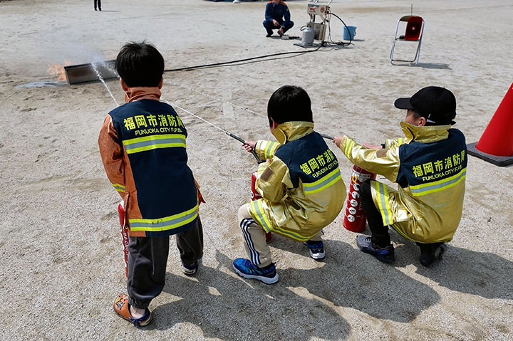 消防士体験