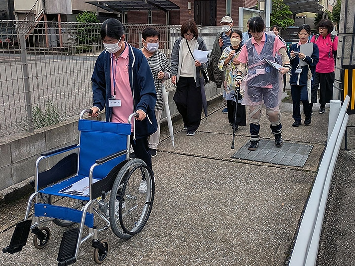 グループ分けの様子