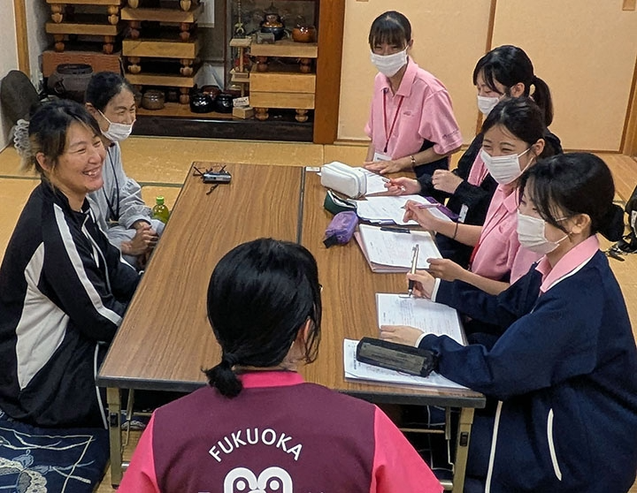 インタビューの様子3