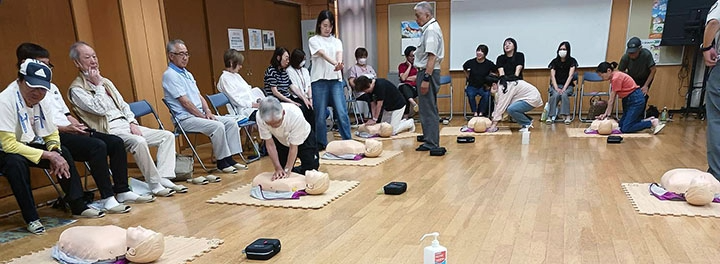 グループごとに繰り返し練習